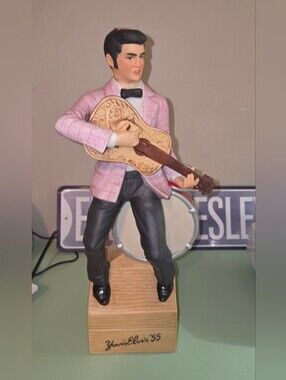 McCormick Bourbon Whiskey Limited Edition Elvis Presley Decanter